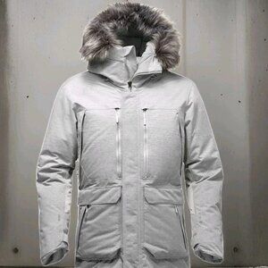 North Face Men's Cryos Expedition Parka - Gray-XL